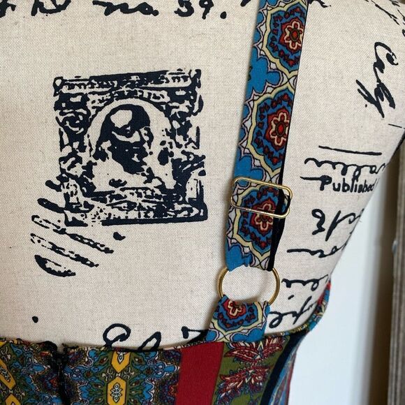 T Tahari Black Sleeveless Tile Stripe Maxi Dress Size M - Picture 9 of 12